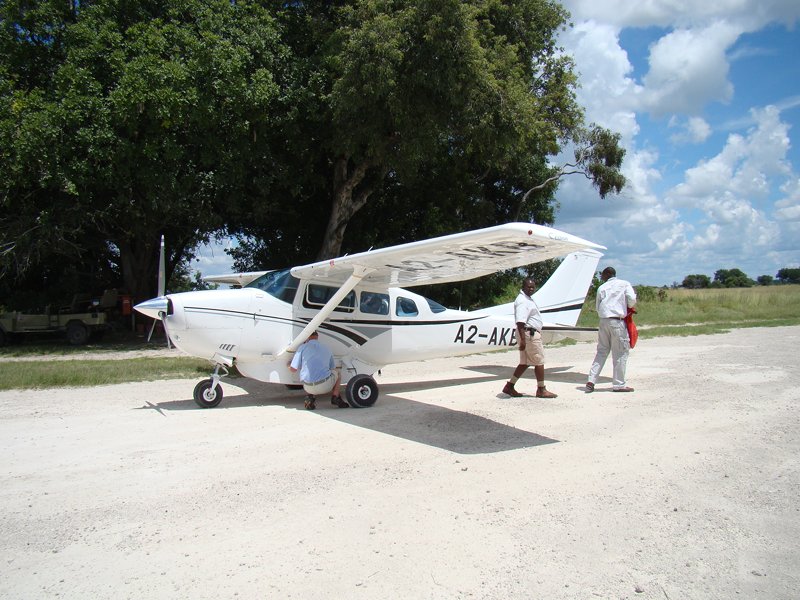 Arriving Botswana