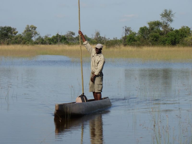 Mokoro in Botswana