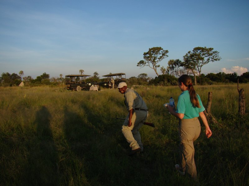 Walking safari Africa